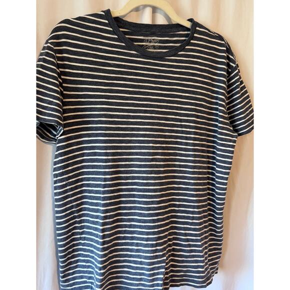 J.Crew Men’s Striped Field Knit T-Shirt - Medium - Picture 2 of 6